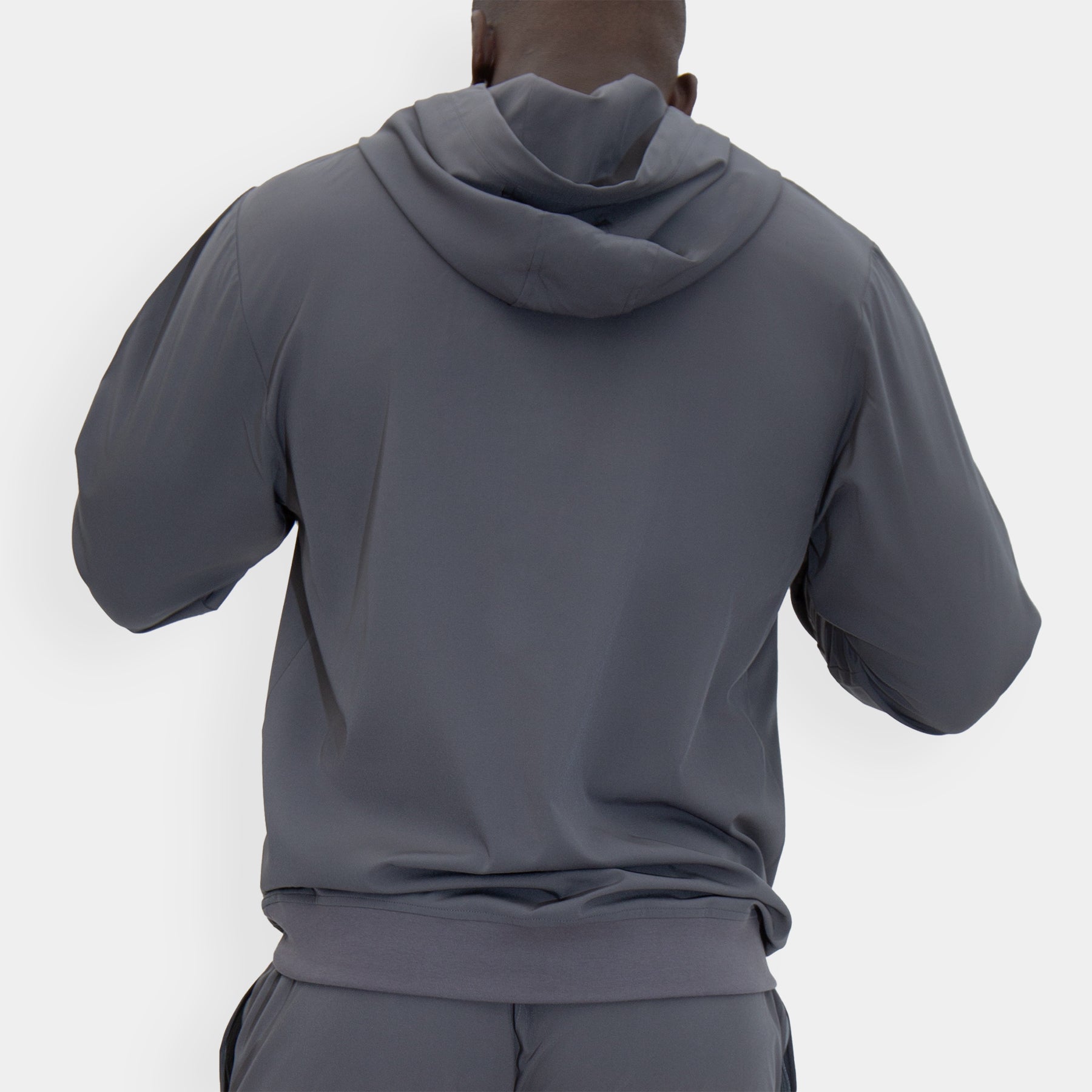 Mens Elevate Hoodie | Mist Grey