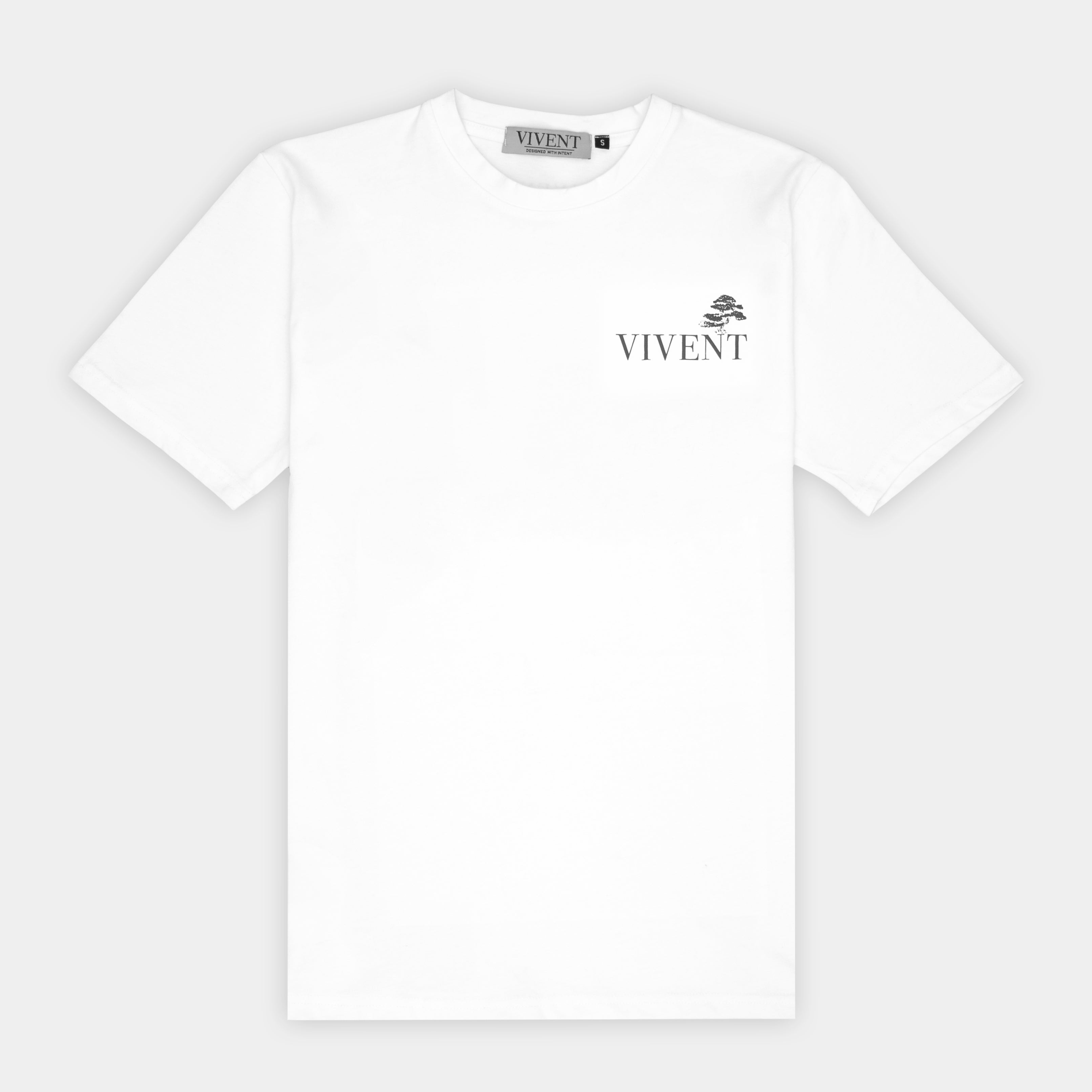 Unisex Label T-Shirt | White