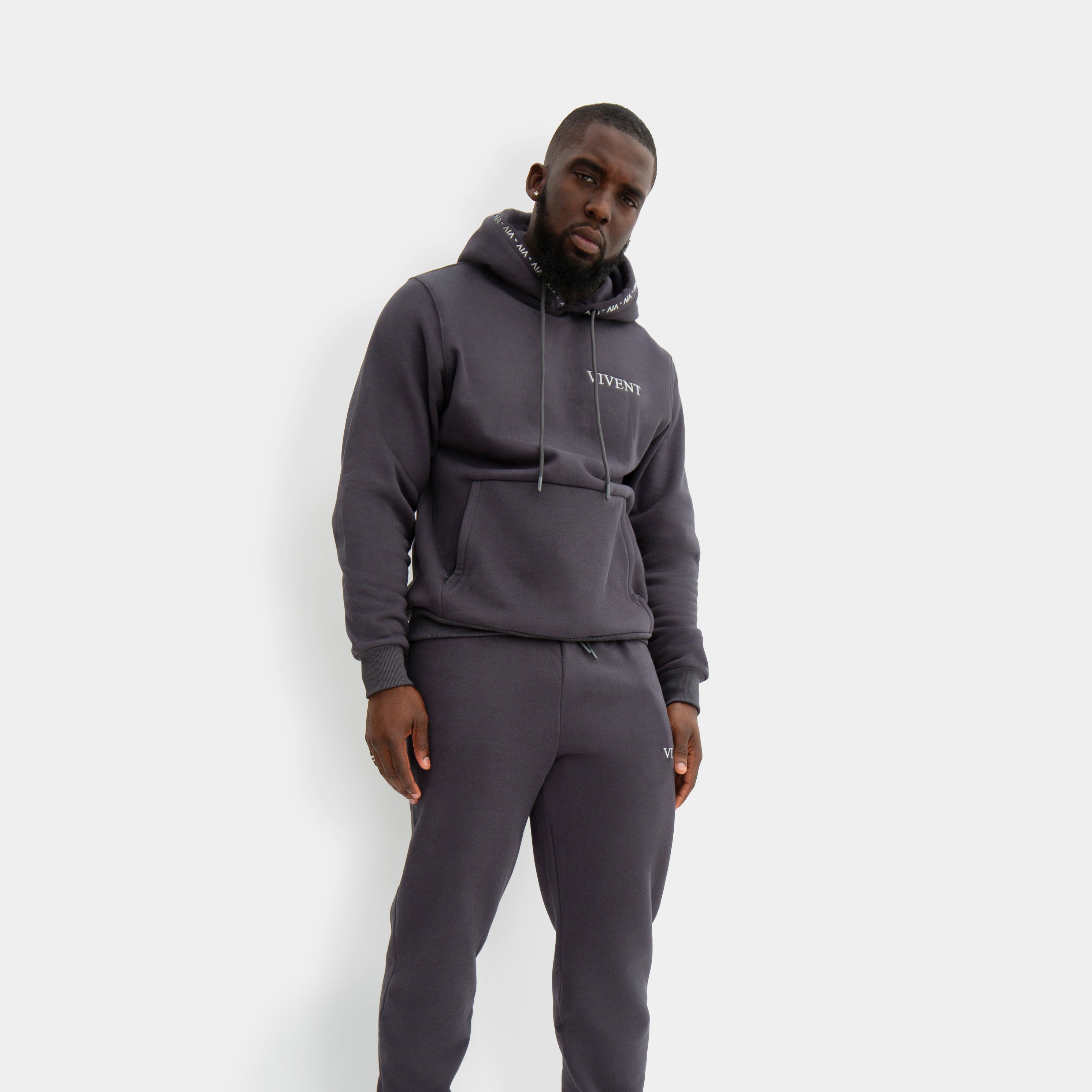 Mens Essence Hoodie | Ash Grey